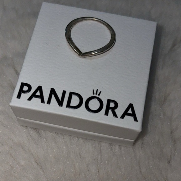 Pandora Sterling Silver Wishbone Ring - Picture 2 of 5